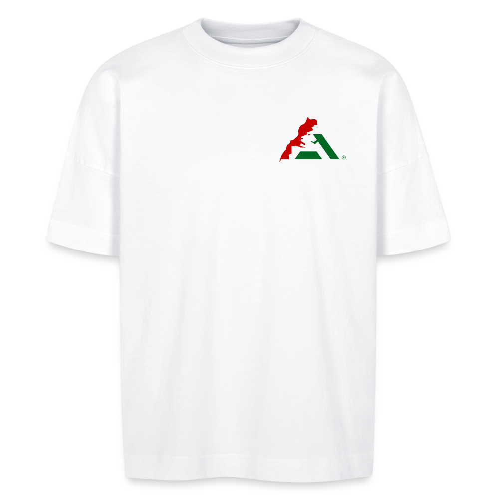 T-shirt MAR 212 oversize bio Unisexe - blanc