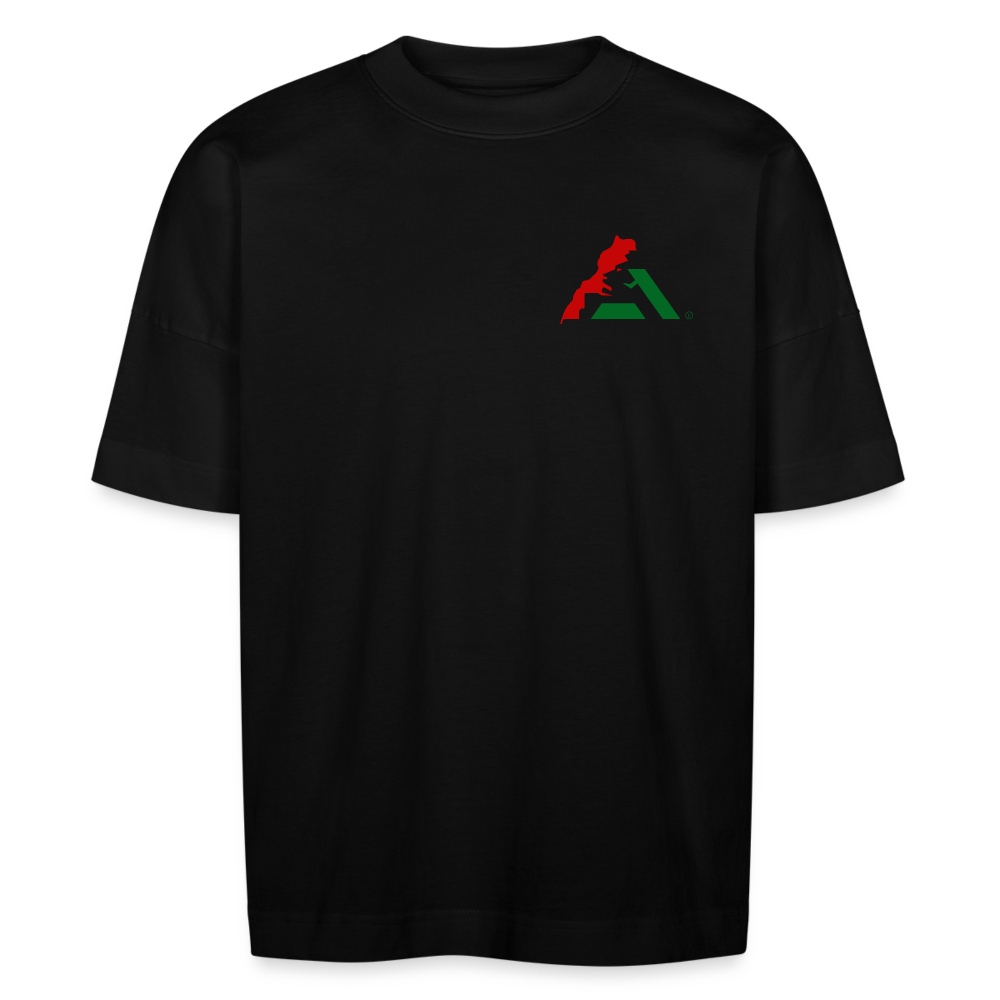 T-shirt MAR 212 oversize bio Unisexe - noir