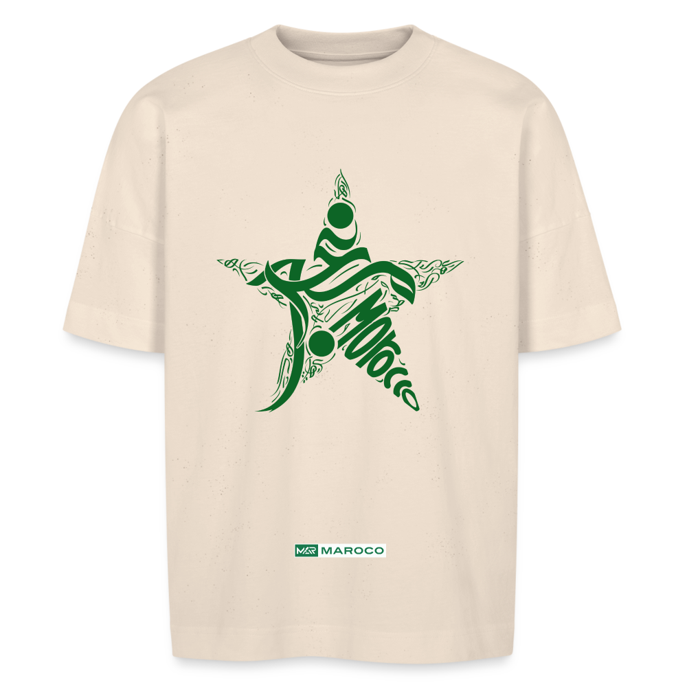 T-shirt Maghocco oversize Unisexe - blanc cassé