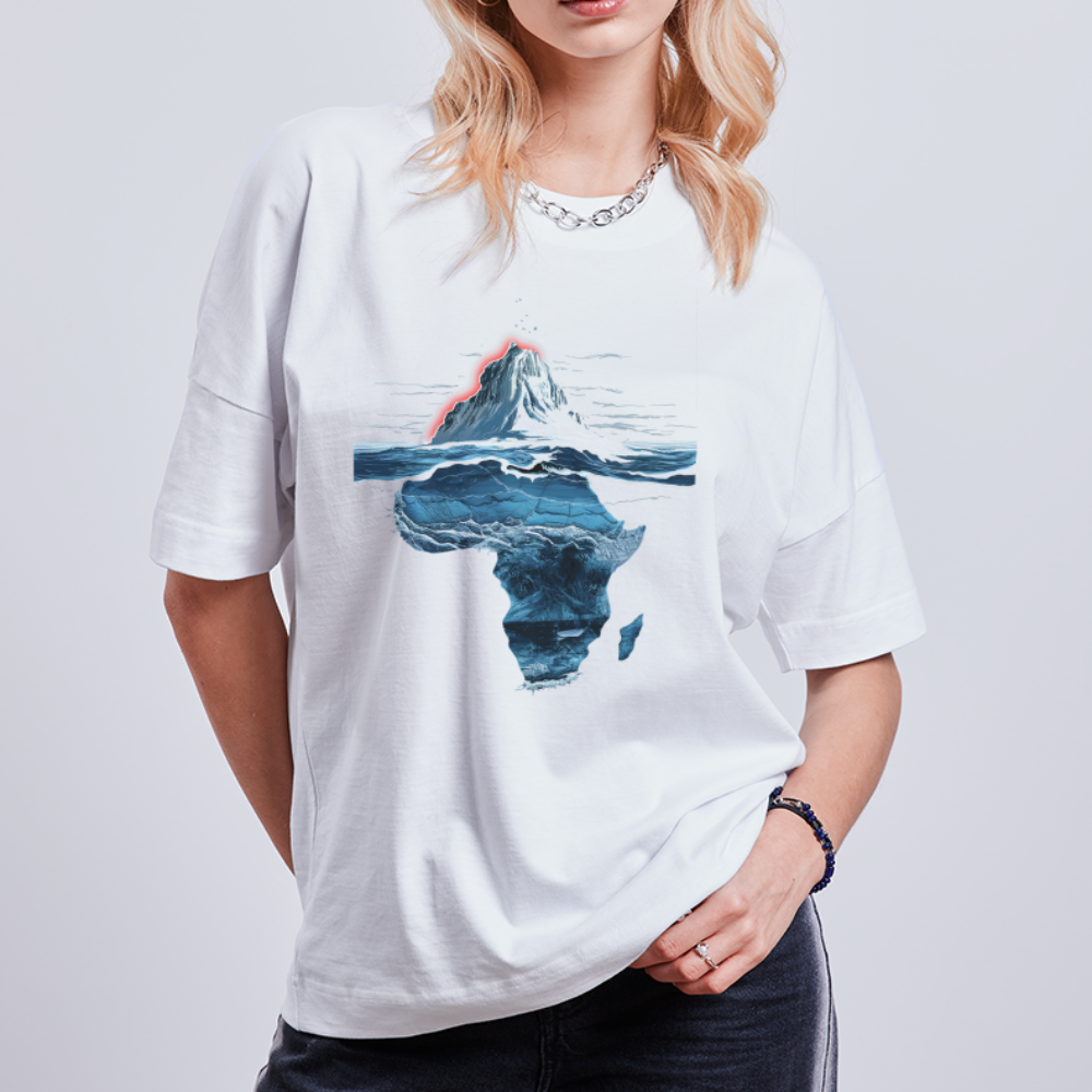 T-shirt Morocco Iceberg oversize Unisexe - blanc