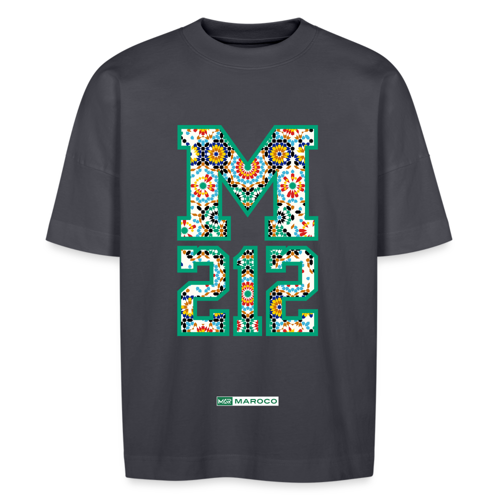 T-shirt M212 MAROCO oversize Unisexe - bleu indigo