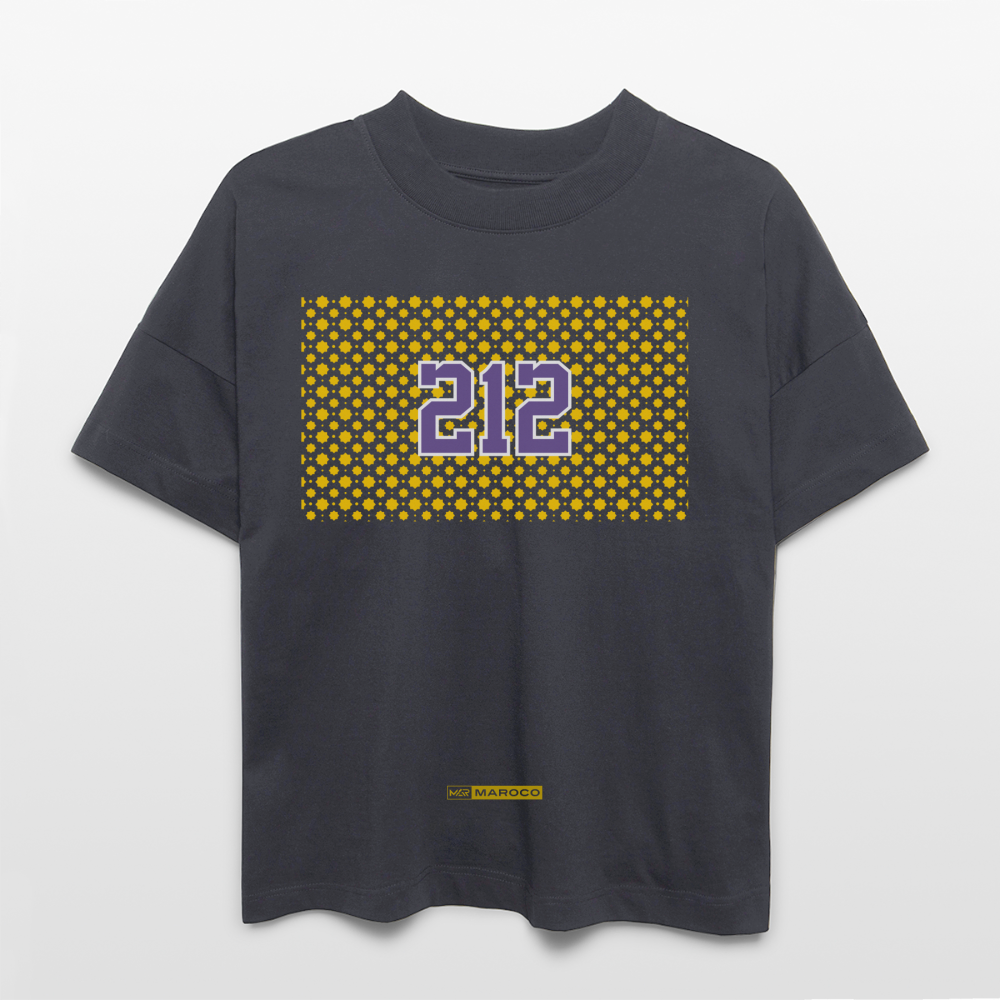 T-shirt 212 Gold Mosaïque oversize Unisexe - bleu indigo