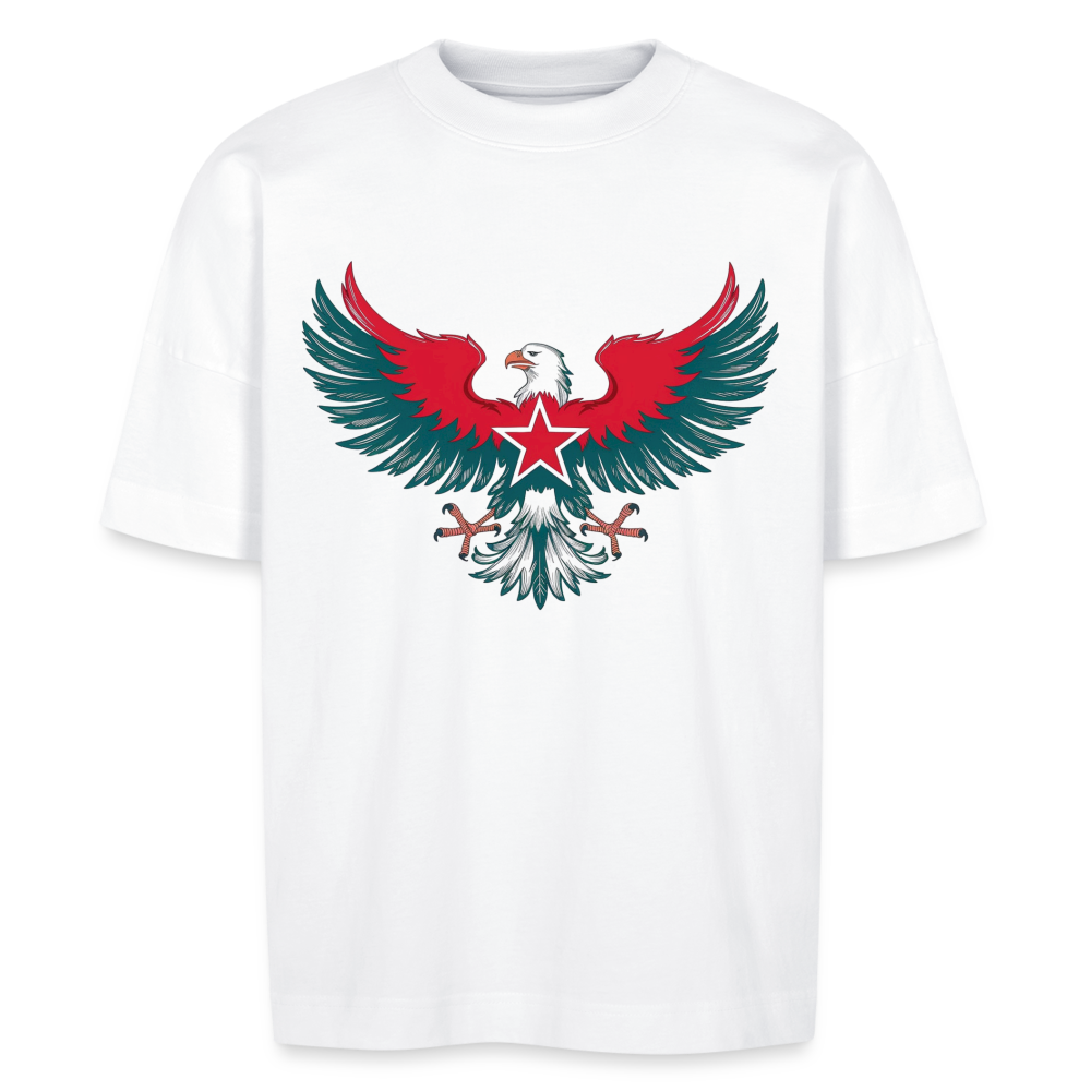 T-shirt Morocco iceberg Africa oversize Unisexe - blanc