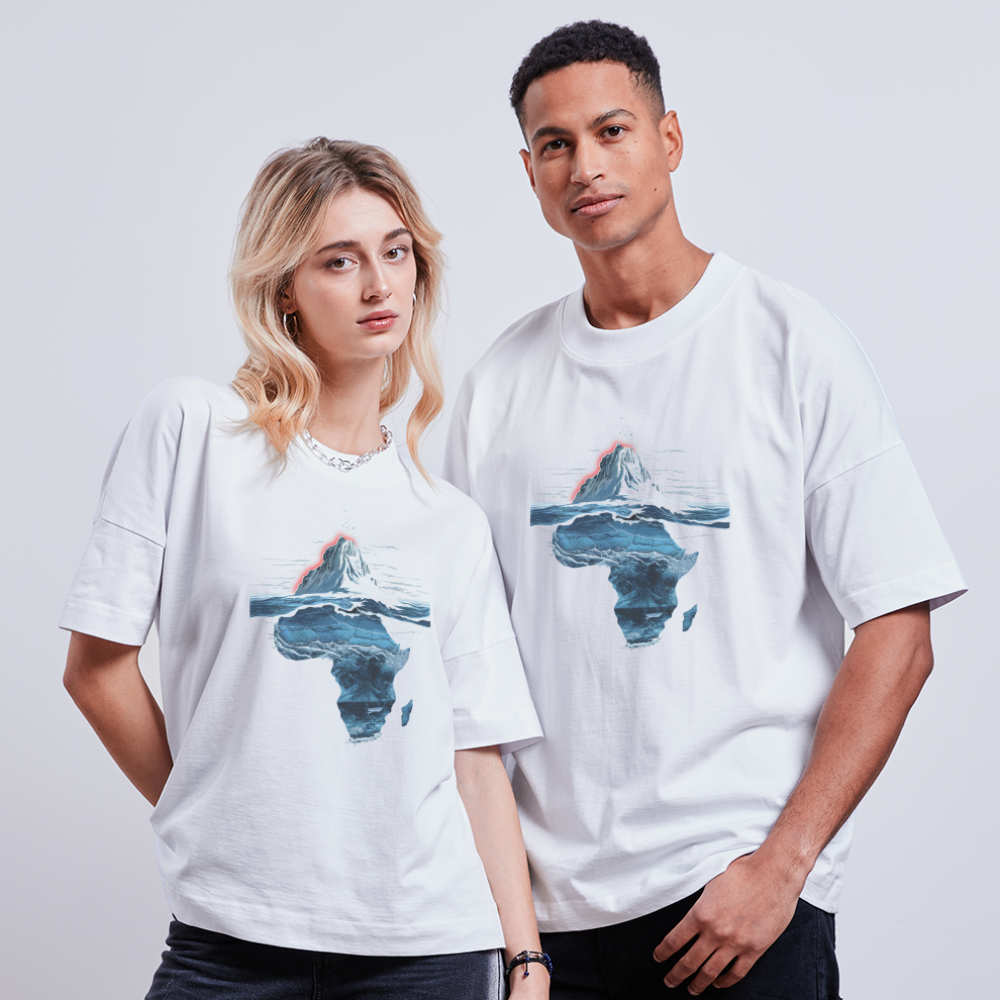 T-shirt Morocco Iceberg oversize Unisexe - blanc