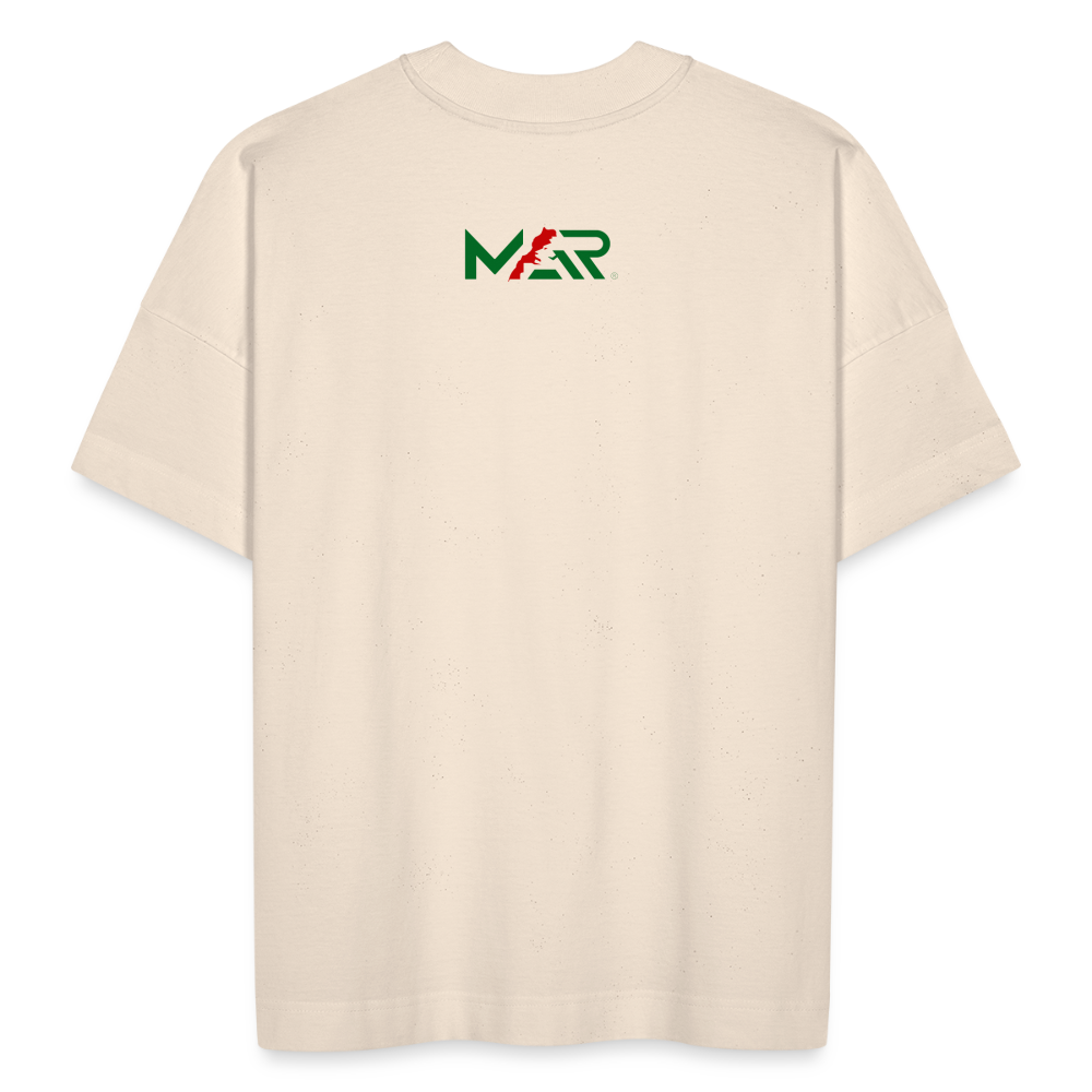 T-shirt MAR DIMA MAR oversize Unisexe - blanc cassé