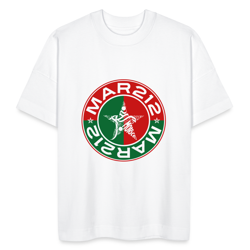 T-shirt MOROCCO212 oversize Unisexe - blanc
