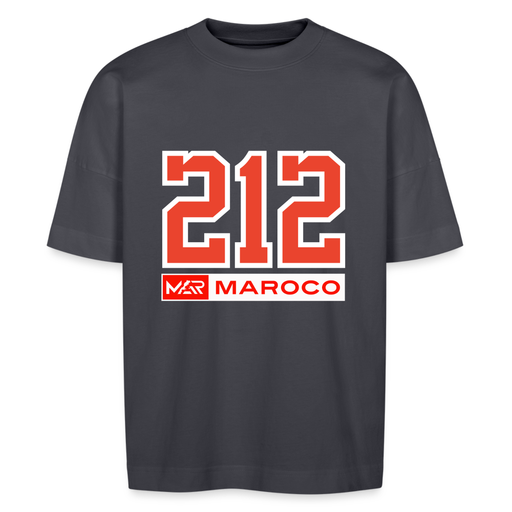 T-shirt Maroco212 oversize Unisexe - bleu indigo