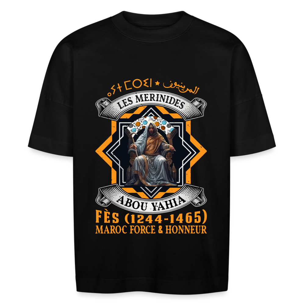 T-shirt les Merinides oversize Unisexe - noir