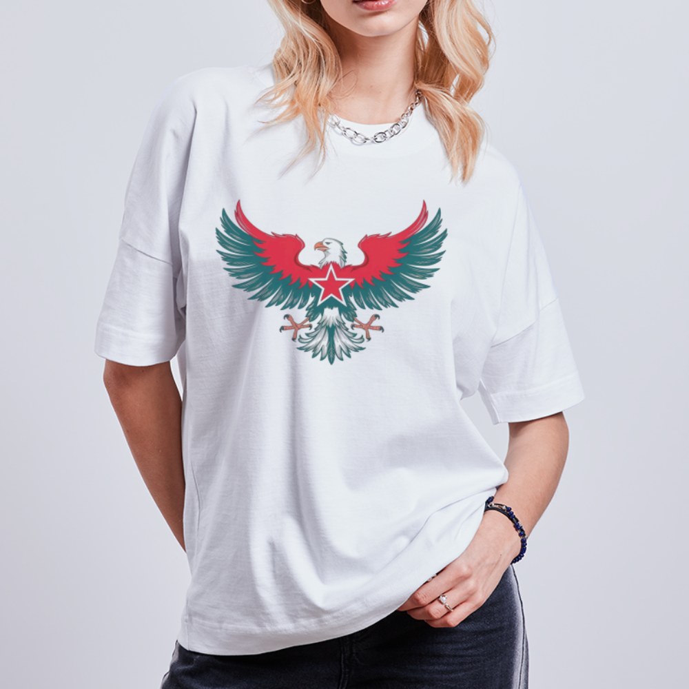 T-shirt Morocco iceberg Africa oversize Unisexe - blanc