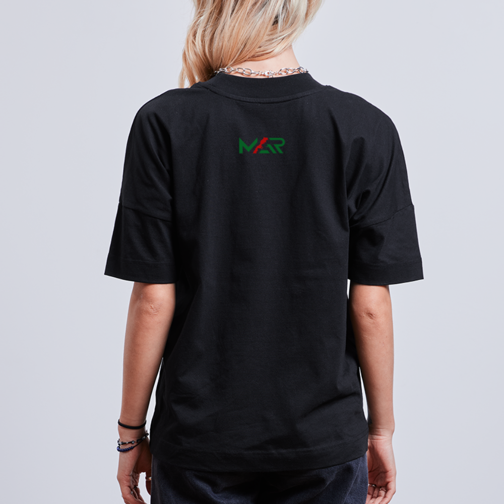 T-shirt Atlas Layths Lions oversize Unisexe - noir