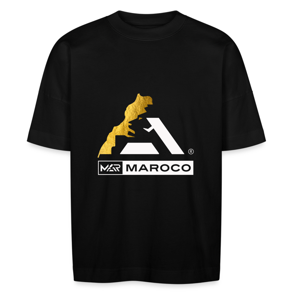 T-shirt MARGOLD Maroco oversize Unisexe - noir