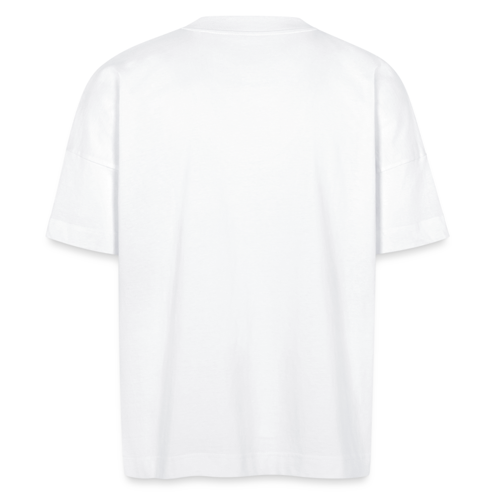 T-shirt Almamlaka Almaghribia oversize Unisexe - blanc