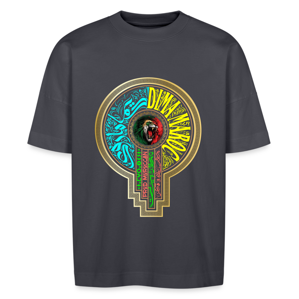 T-shirt MAR DIMA MAGHRIB oversize Unisexe - bleu indigo