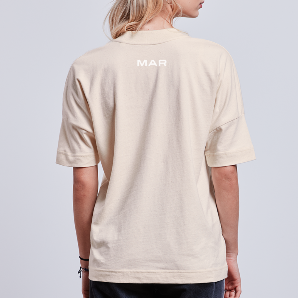 T-shirt routre du Bled oversize Unisexe - blanc cassé