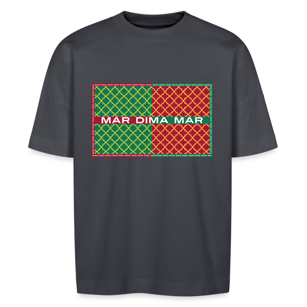 T-shirt MAR DIMA MAR oversize Unisexe - bleu indigo