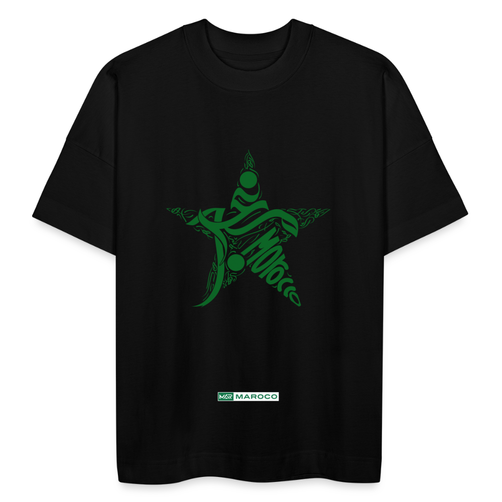 T-shirt Maghocco oversize Unisexe - noir