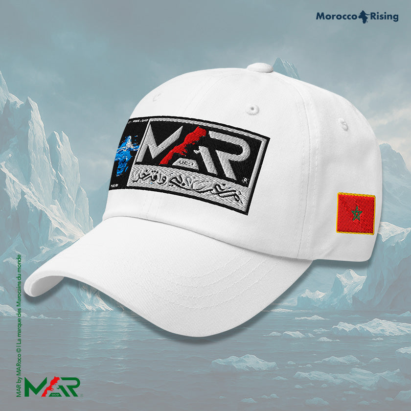 Casquette Morocco Rising CAN 2025 brodé