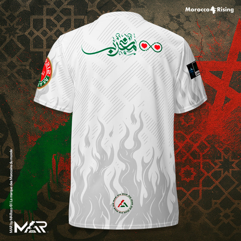 Maillot Morocco Rising CAN 2025 unisexe Édition Essentielle