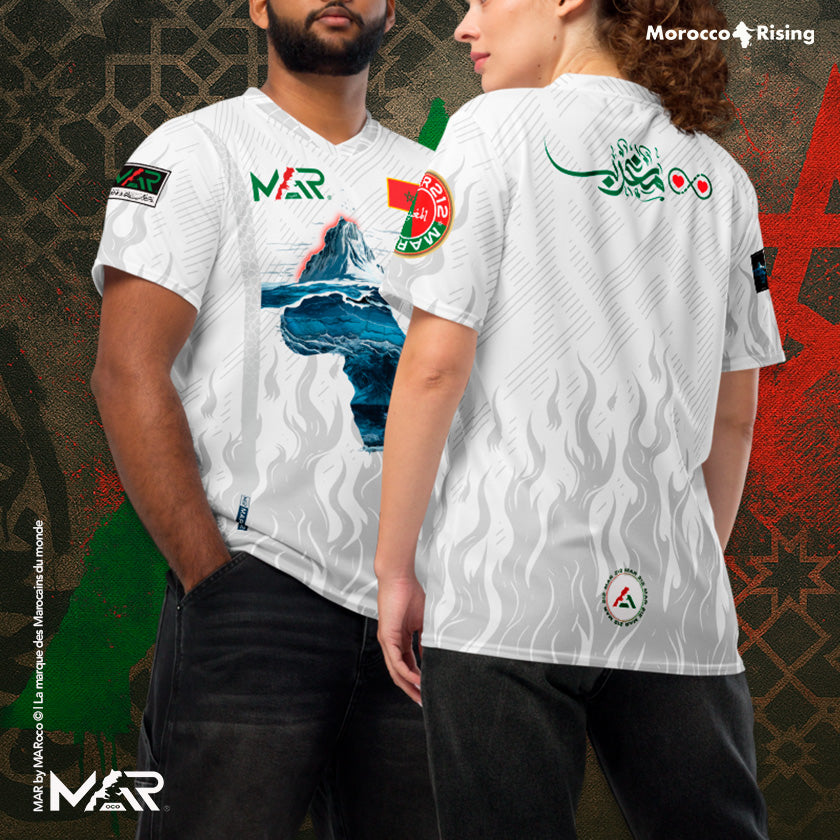 Maillot Morocco Rising CAN 2025 unisexe Édition Essentielle
