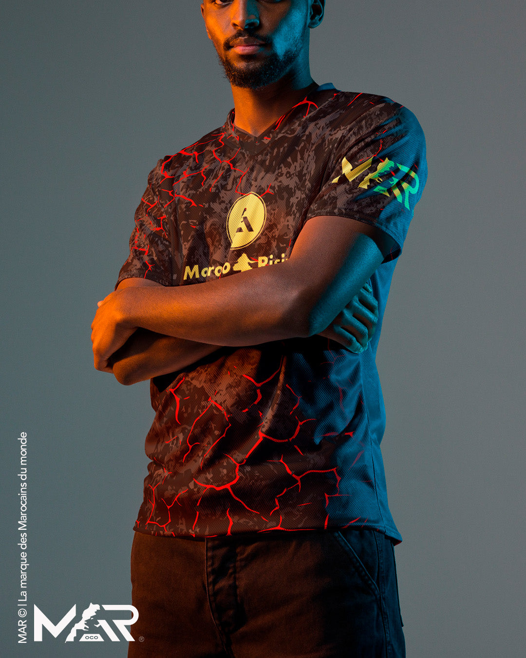 Maillot Magma Maroc – Morocco Rising | Édition Unisexe MAR 212