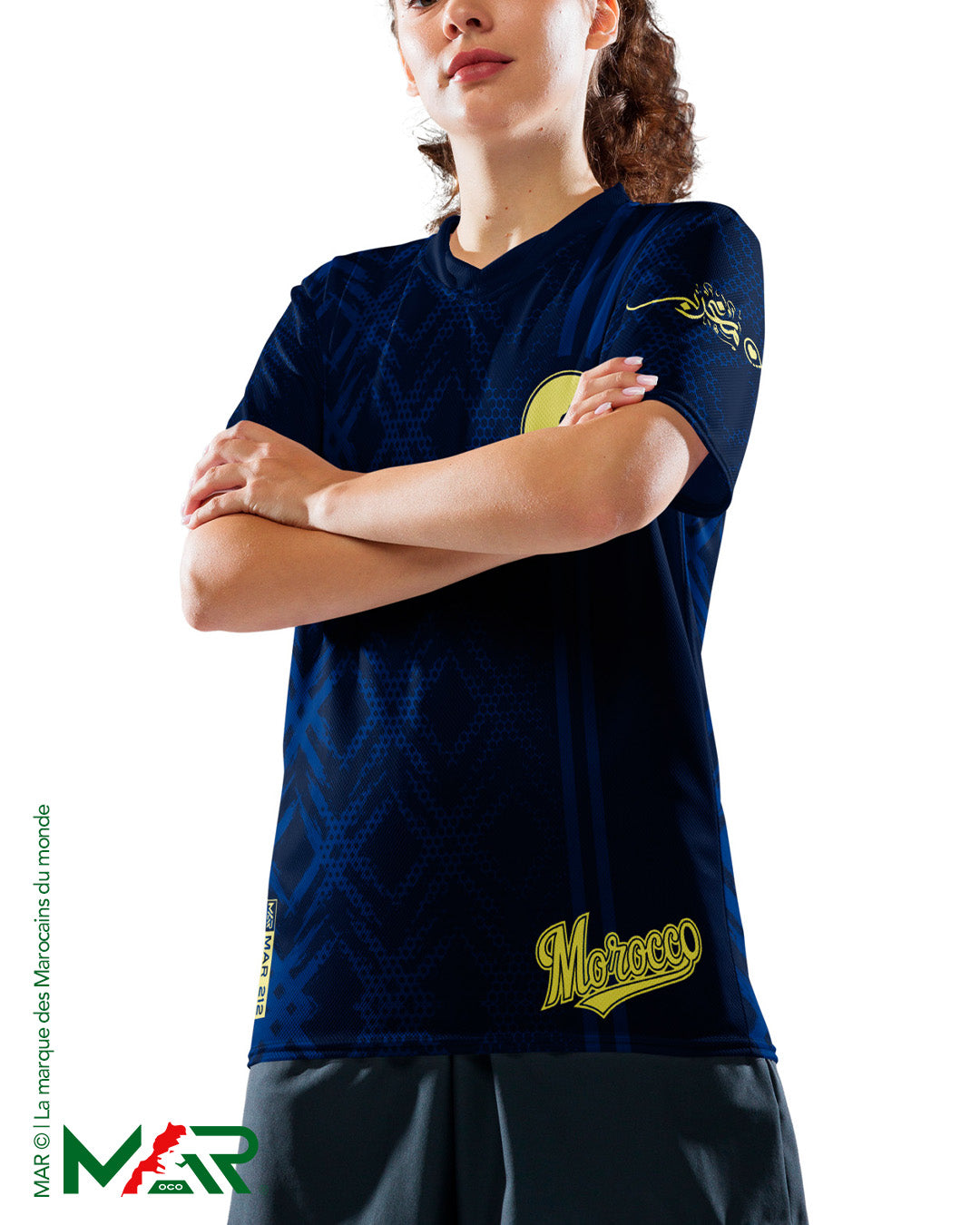 Maillot Maroc supporter CAN2025 unisexe