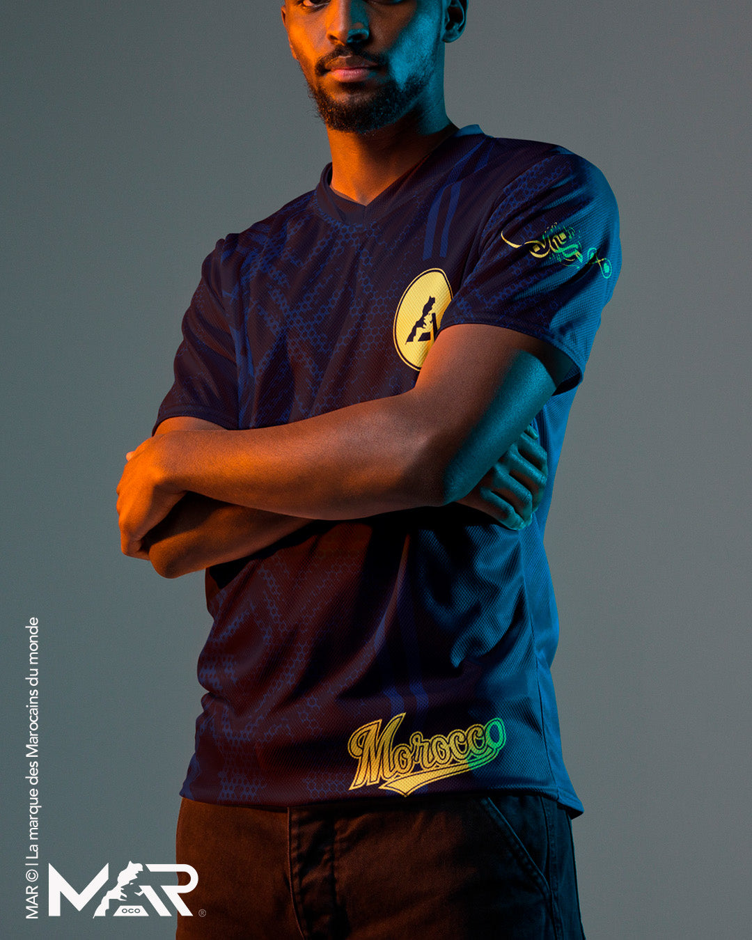 Maillot Maroc supporter CAN2025 unisexe