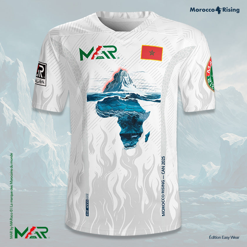 Maillot Morocco Rising CAN2025 Édition Easy Wear
