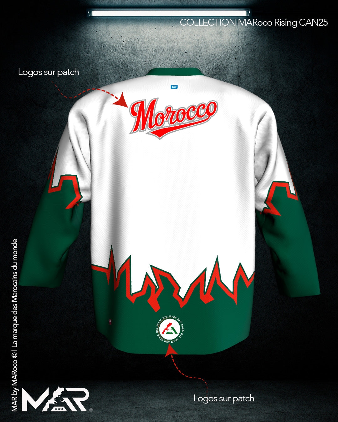 Maillot de Hockey MOROCCO RISING – MOUNTAIN MAR212