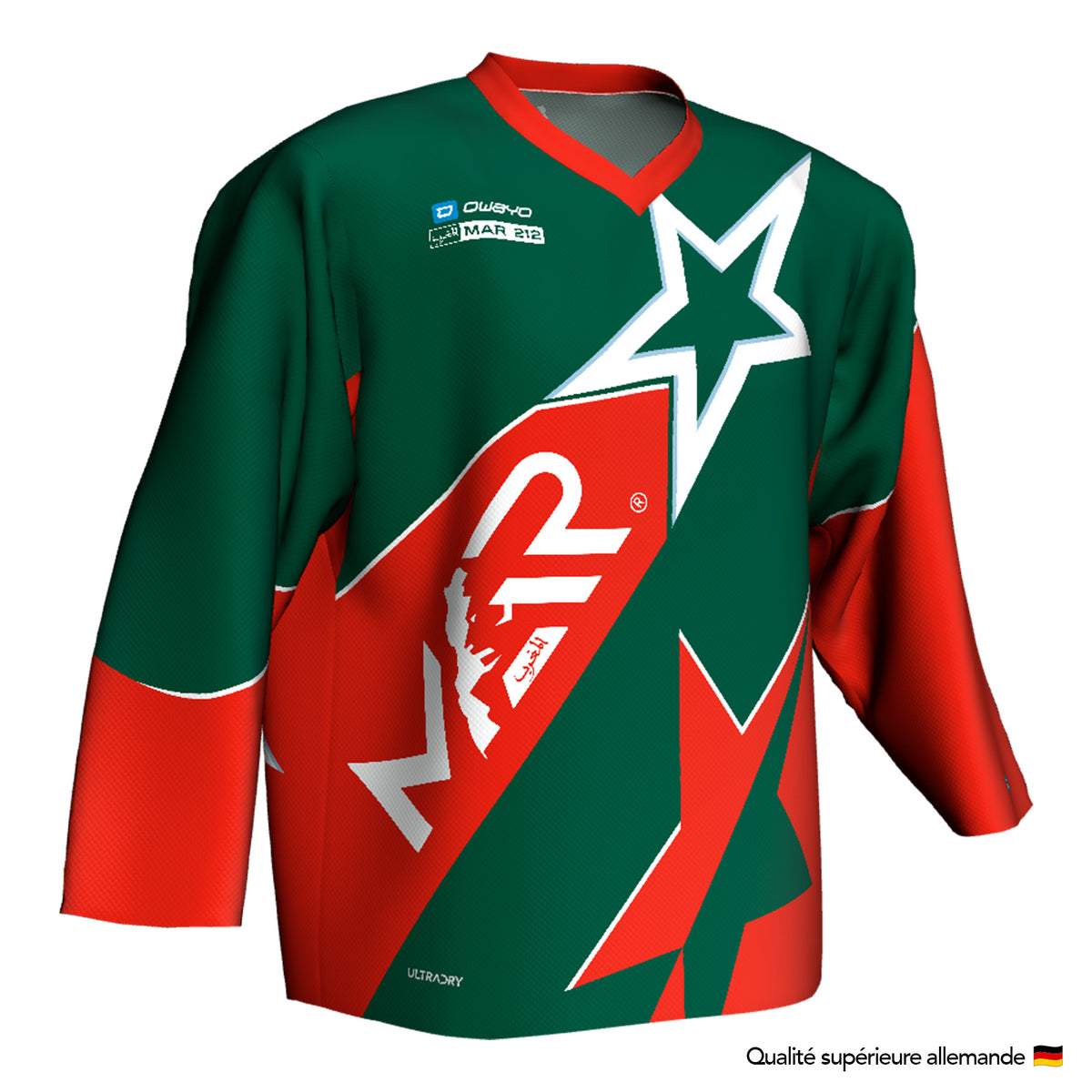 Maillot de Hockey Atlas Star – Édition Premium