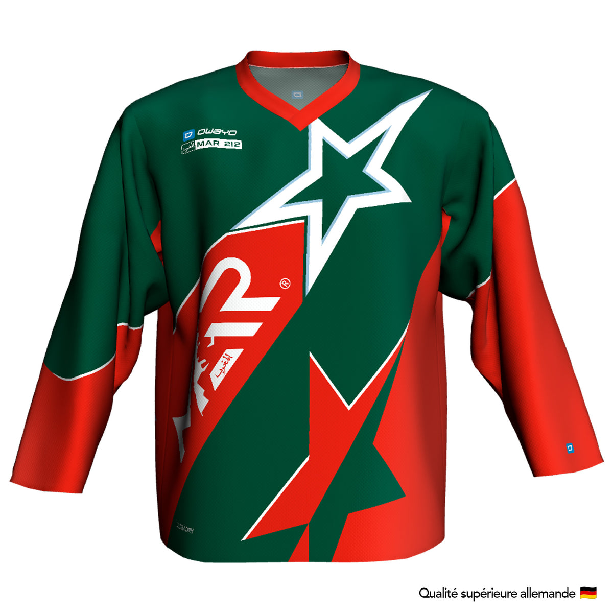 Maillot de Hockey Atlas Star – Édition Premium