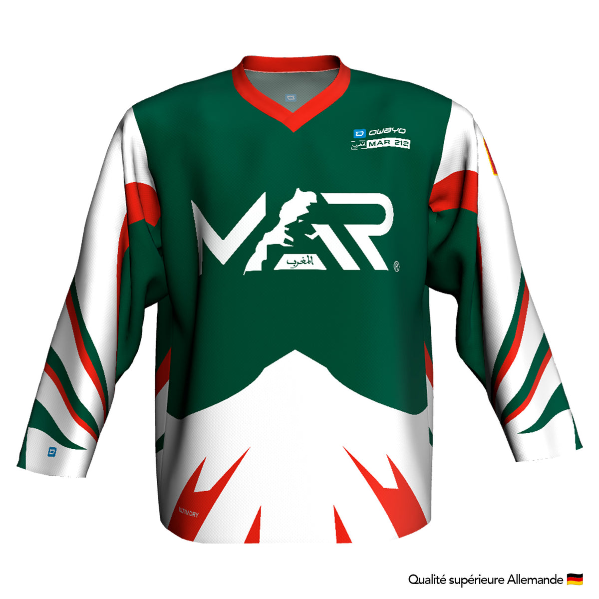 Maillot de Hockey MAR 212 Heritage – Qualité Supérieure Allemande 🇩🇪