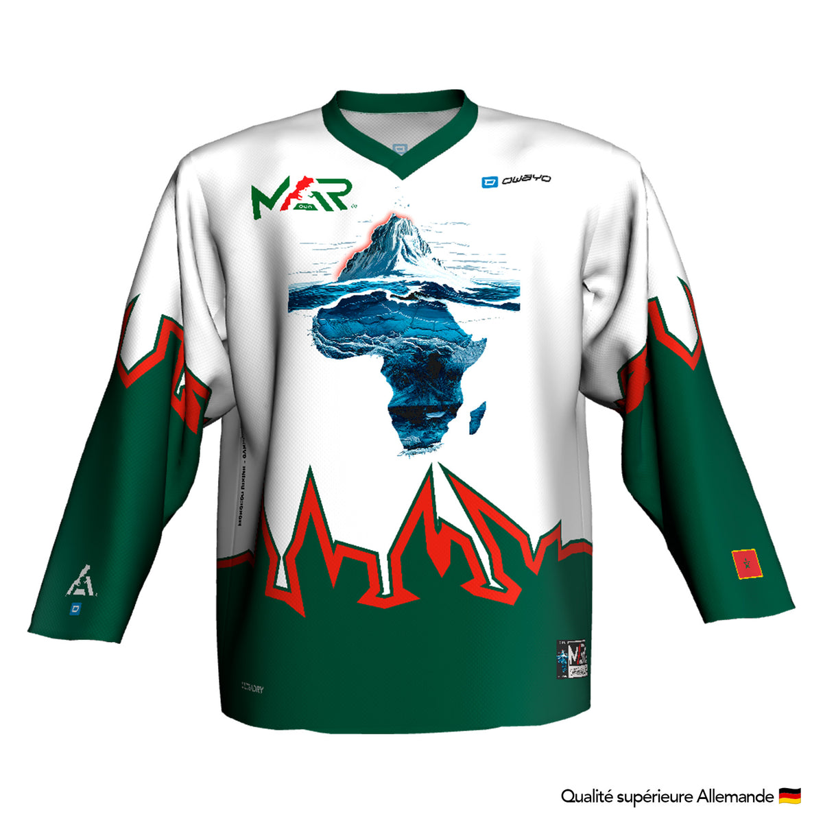 Maillot de Hockey MOROCCO RISING – MOUNTAIN MAR212