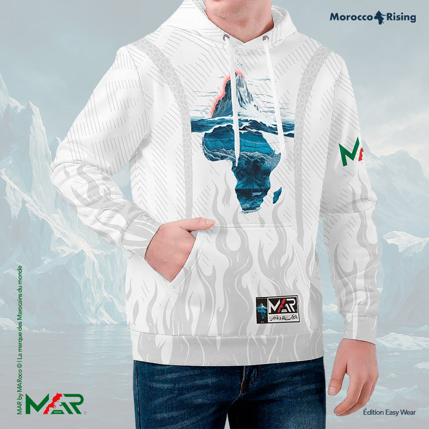 Sweat à Capuche MOROCCO RISING CAN 2025 Unisexe Édition Easy Wear