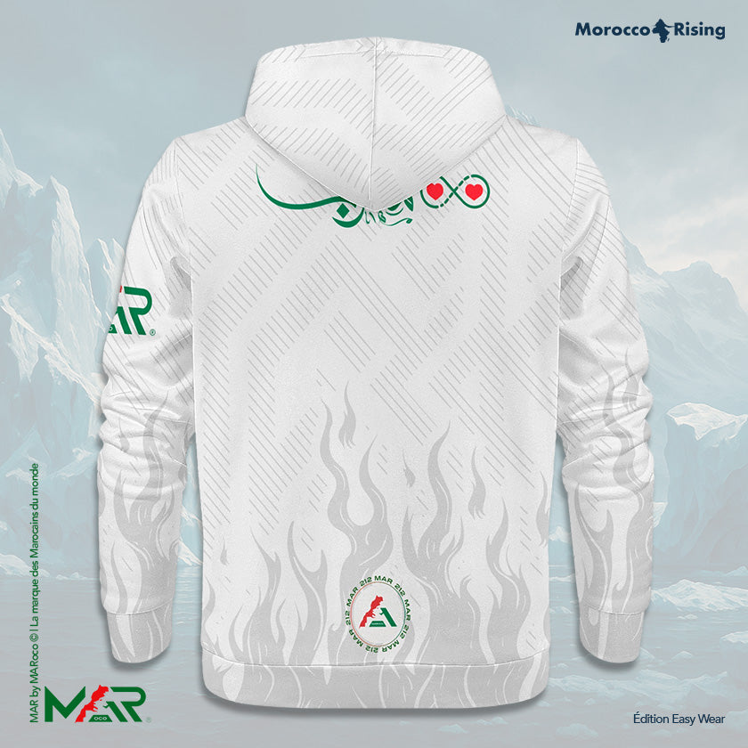 Sweat à Capuche MOROCCO RISING CAN 2025 Unisexe Édition Easy Wear