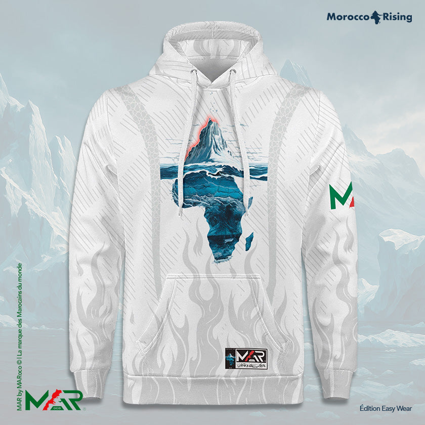Sweat à Capuche MOROCCO RISING CAN 2025 Unisexe Édition Easy Wear