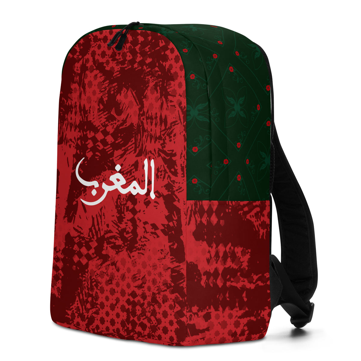 Sac à dos AlmaghribMAR rouge culture minimaliste