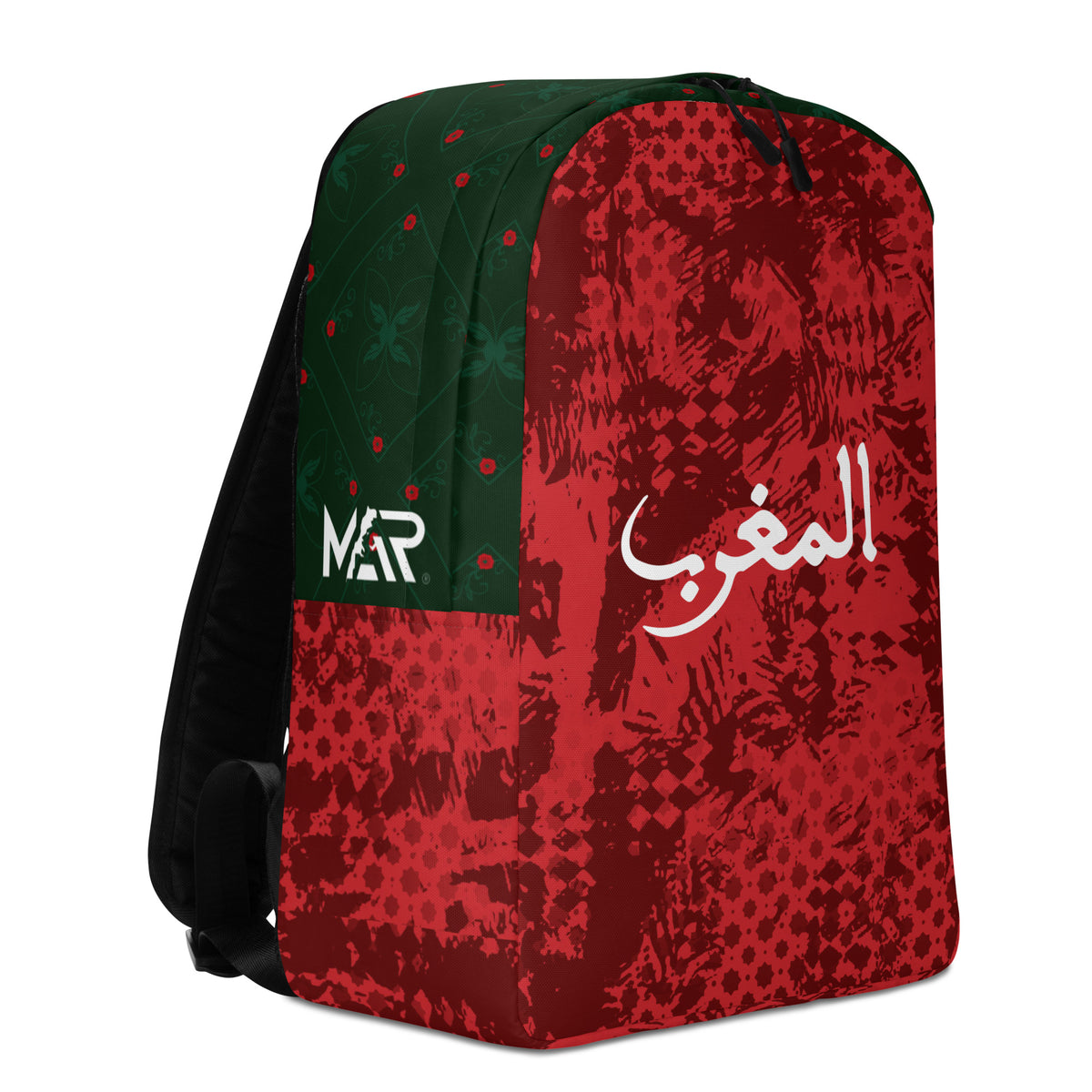 Sac à dos AlmaghribMAR rouge culture minimaliste