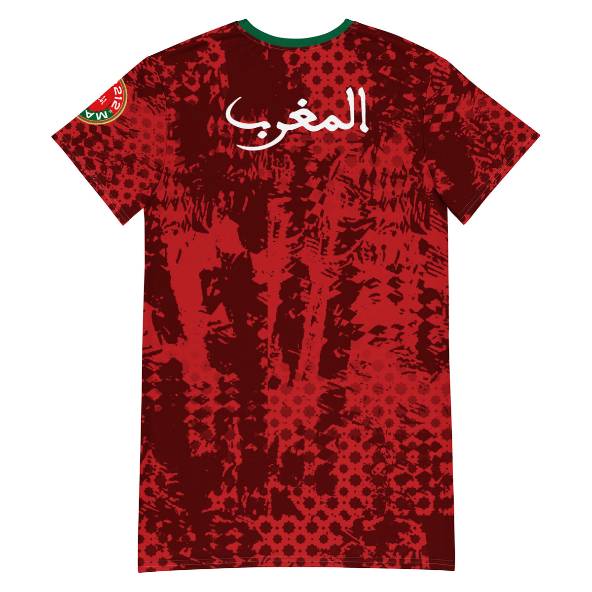 Robe Maillot Maroc rouge culture AlmaghribMAR