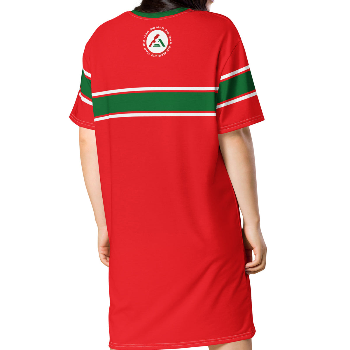 Robe T-shirt femme Morocco Red