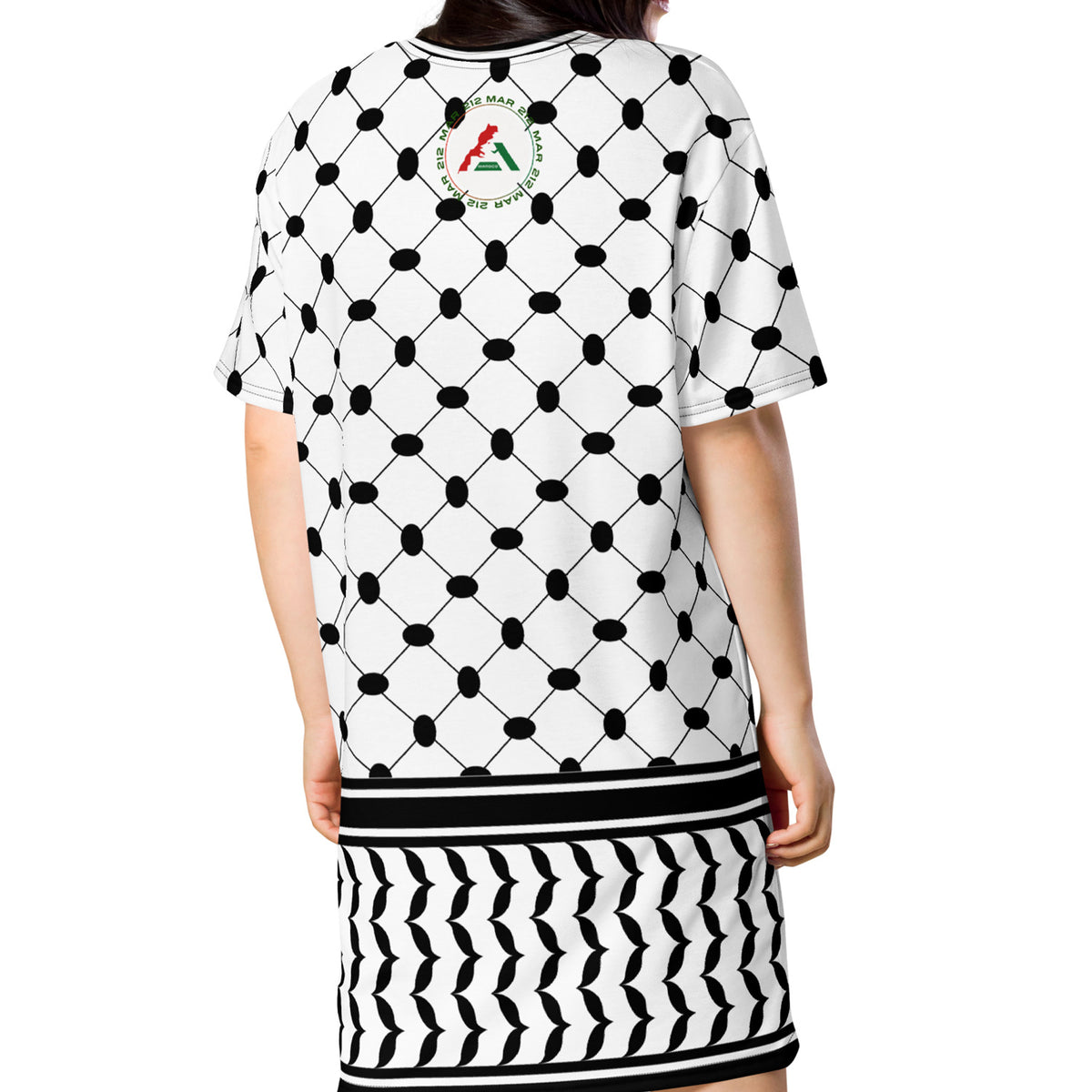 Robe T-shirt Palestine ❤ Morocco