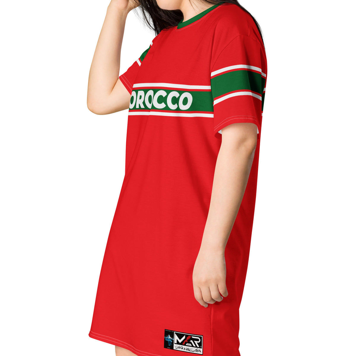 Robe T-shirt femme Morocco Red