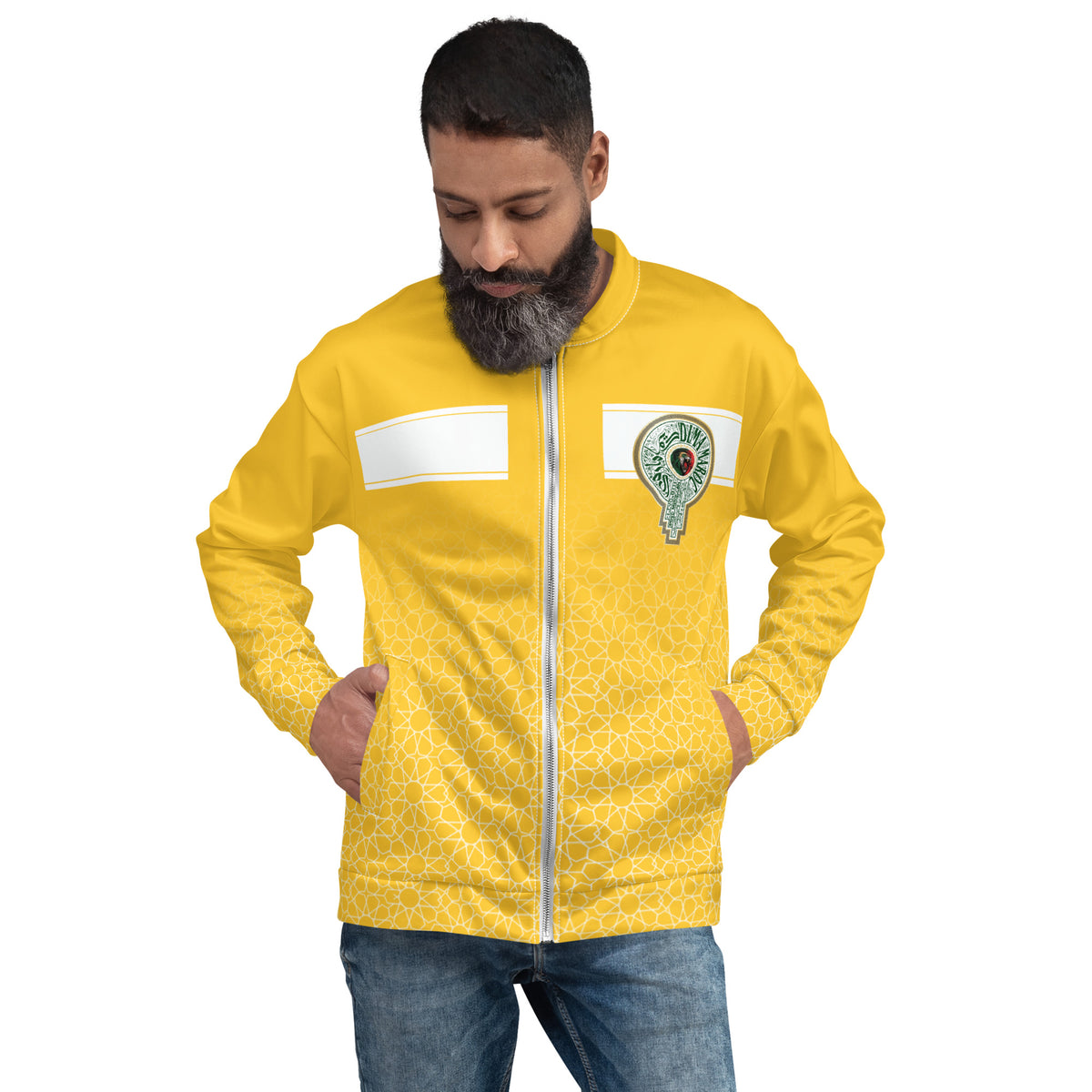 Veste Jaune Collection MAR Mosaïque unisexe