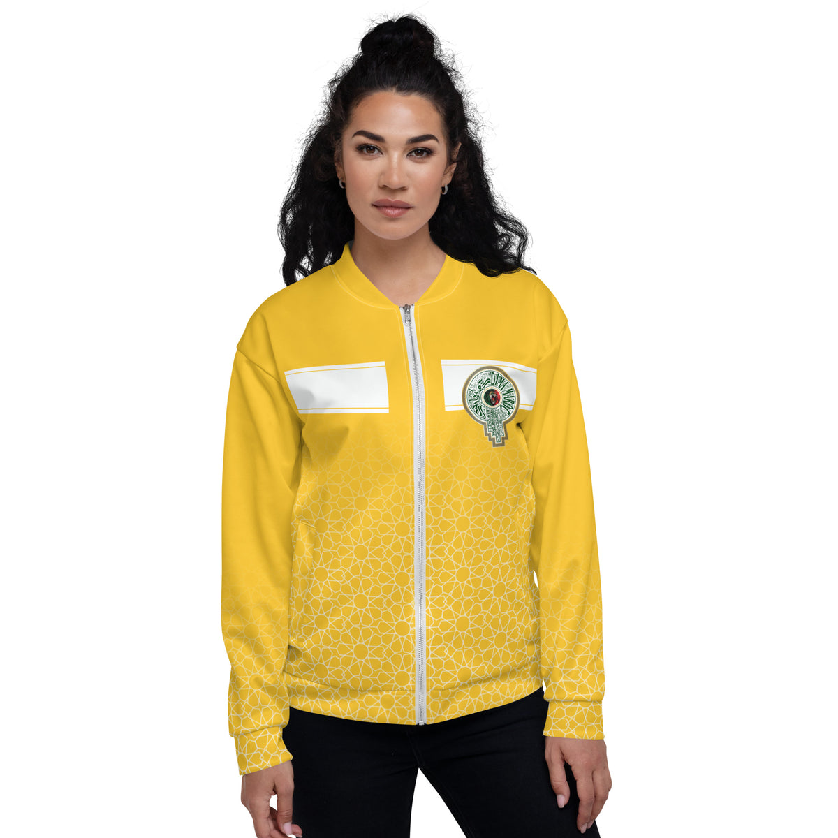 Veste Jaune Collection MAR Mosaïque unisexe