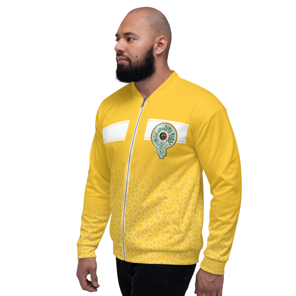 Veste Jaune Collection MAR Mosaïque unisexe