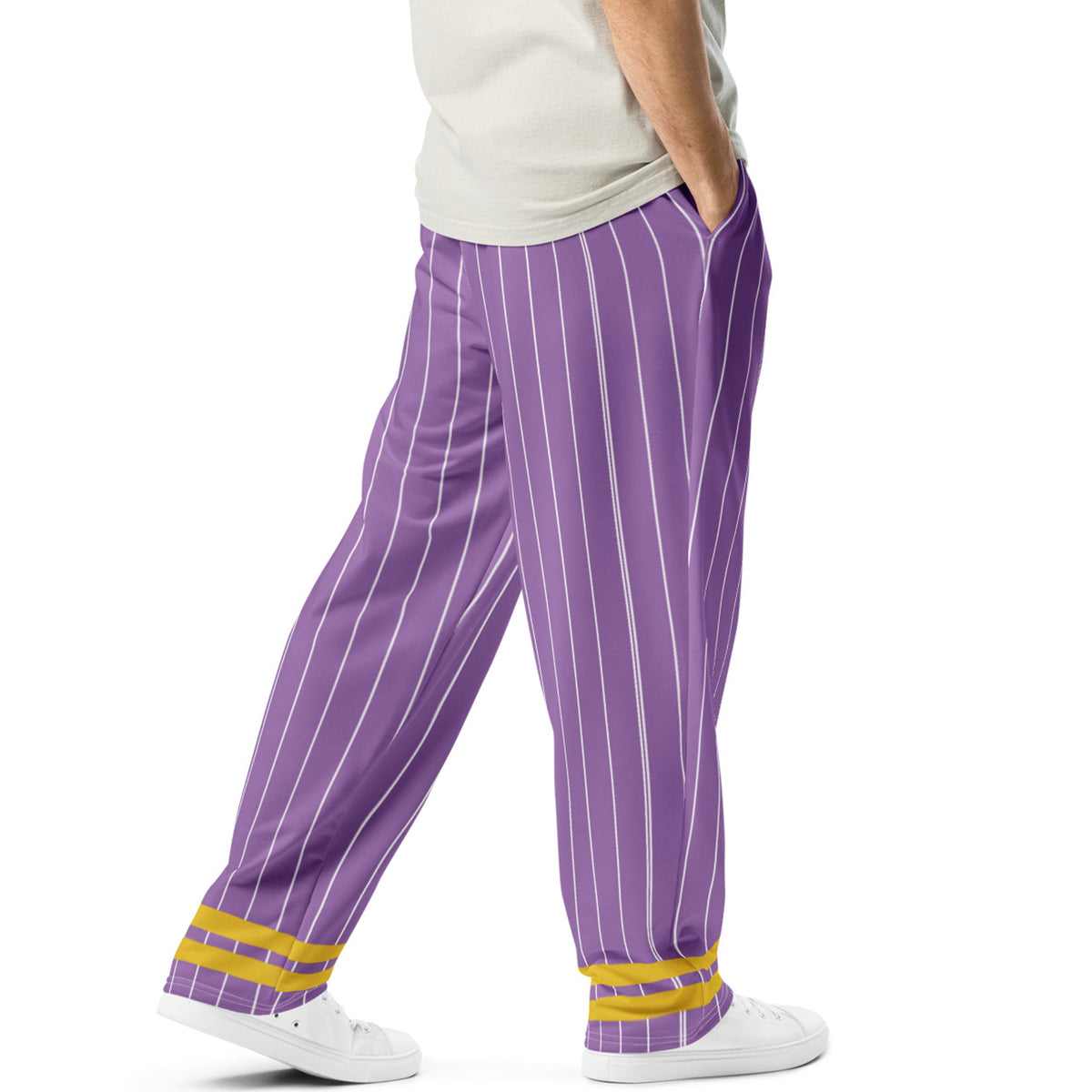 Pantalon large unisexe – Purple Edition MARoco
