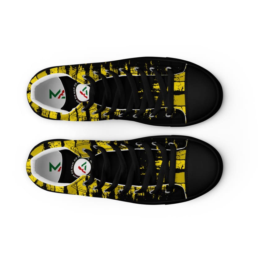 Baskets hautes en toile Fès hakma l3alam