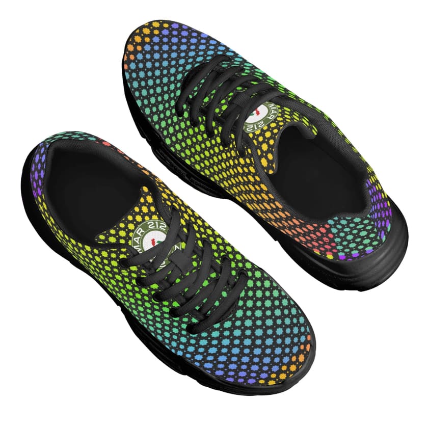 Baskets larges noir Colorabieh