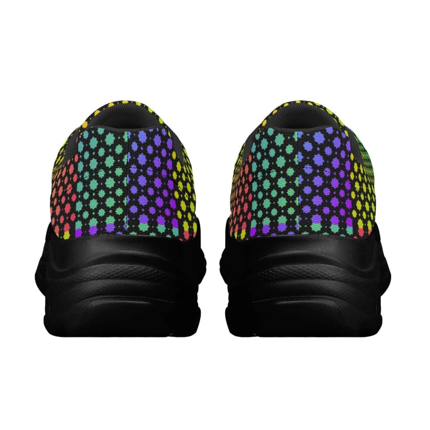 Baskets larges noir Colorabieh