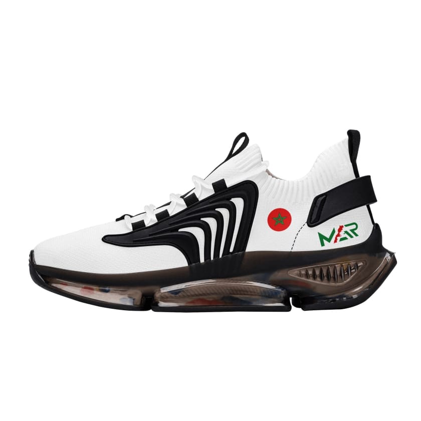 Baskets MAR Air Heel React blanc