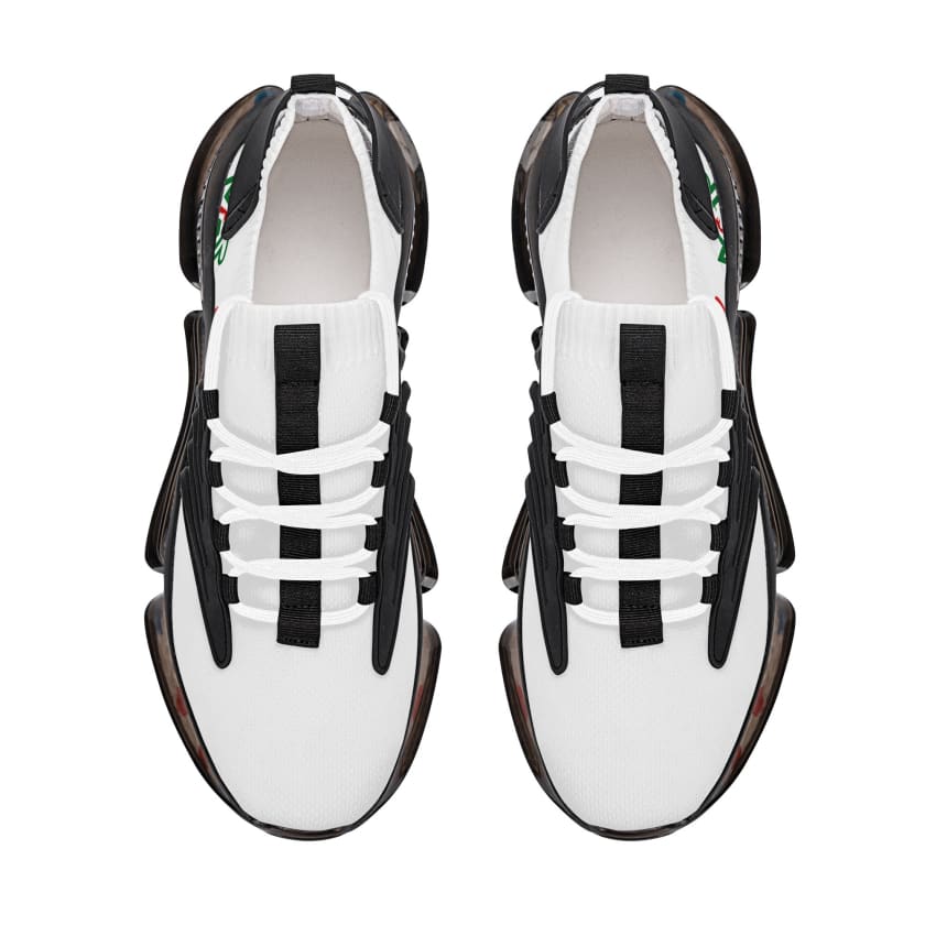 Baskets MAR Air Heel React blanc